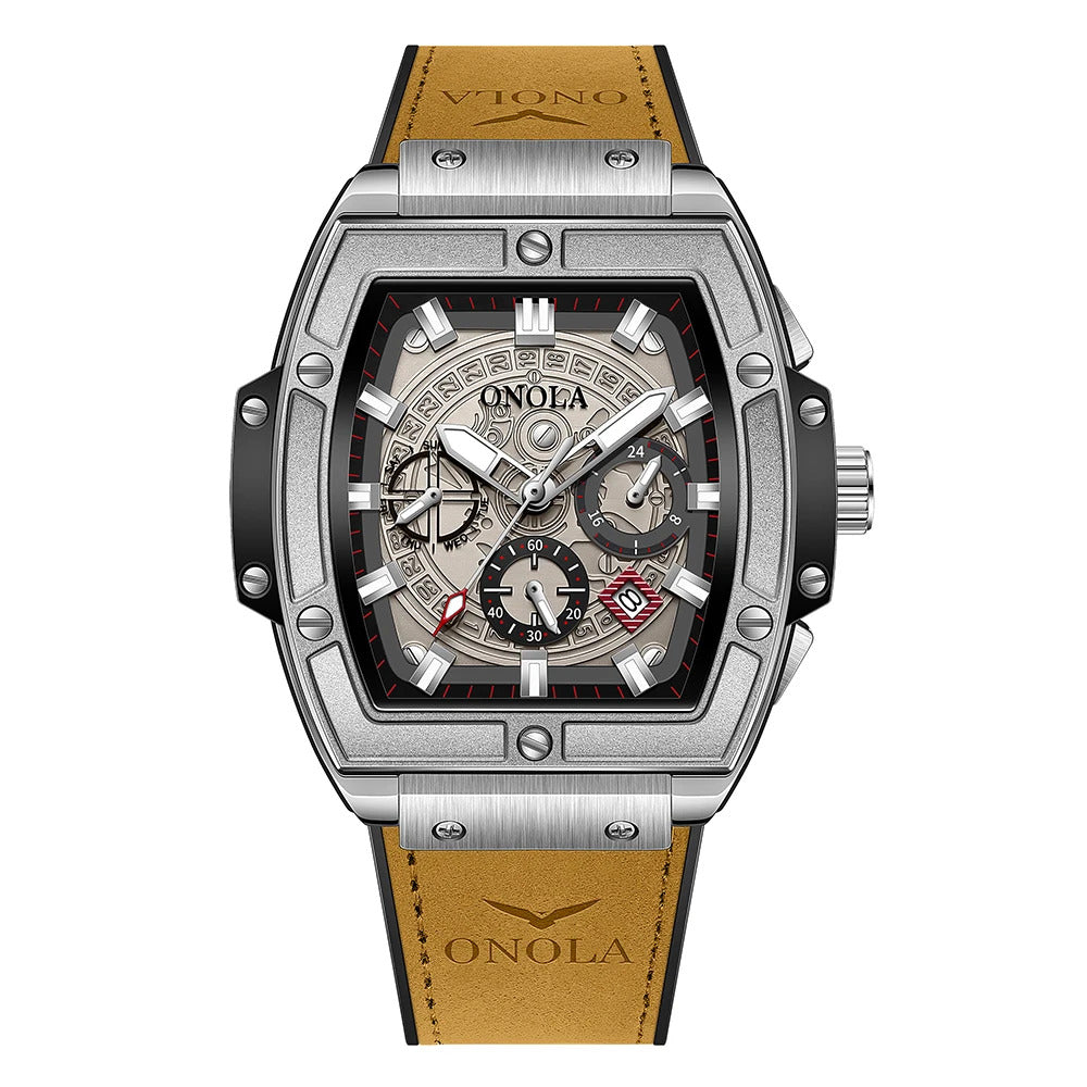 Watch LX-Series Leather Watch Automatic 30m Waterproof