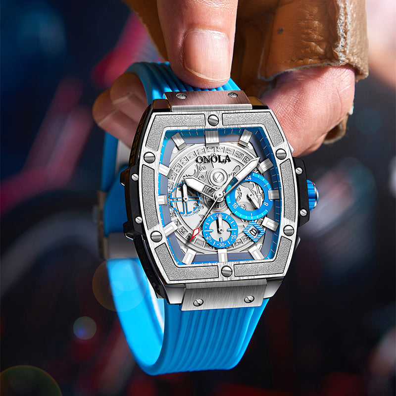 Watch Square F-Series Quartz 30M Waterproof
