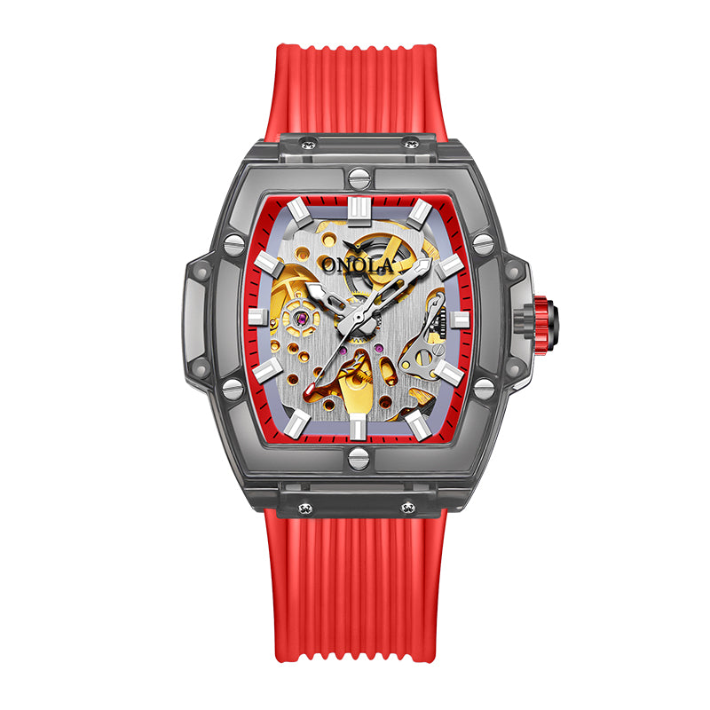 Watch Hollow Transparent Automatic 30M Waterproof