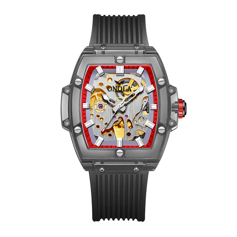 Watch Hollow Transparent Automatic 30M Waterproof