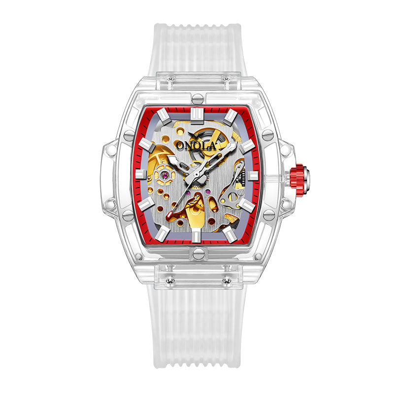 Watch Hollow Transparent Automatic 30M Waterproof