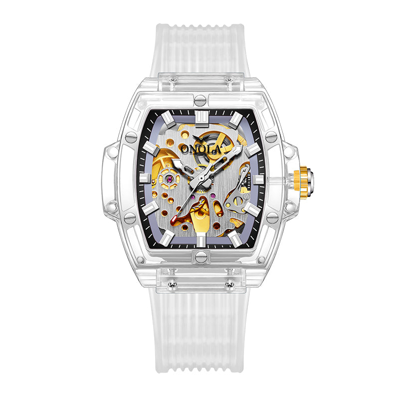 Watch Hollow Transparent Automatic 30M Waterproof