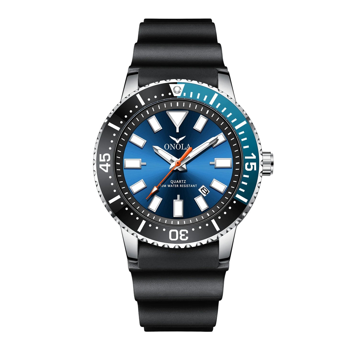 Watch Submariner Rubber Watch Strap "Sub Series" Quartz