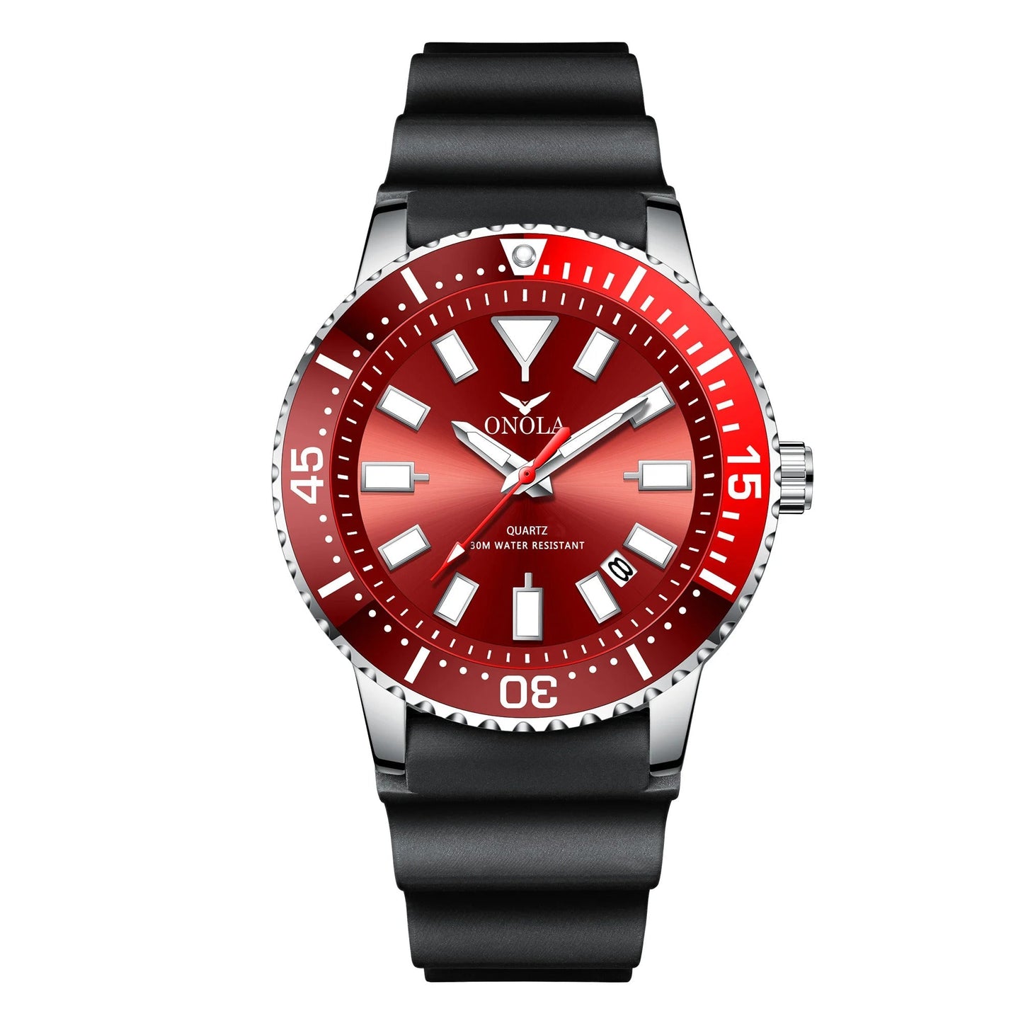 Watch Submariner Rubber Watch Strap "Sub Series" Quartz