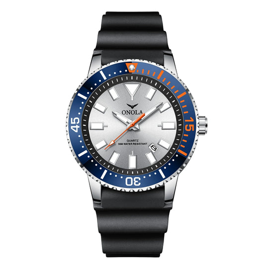 Watch Submariner Rubber Watch Strap "Sub Series" Quartz
