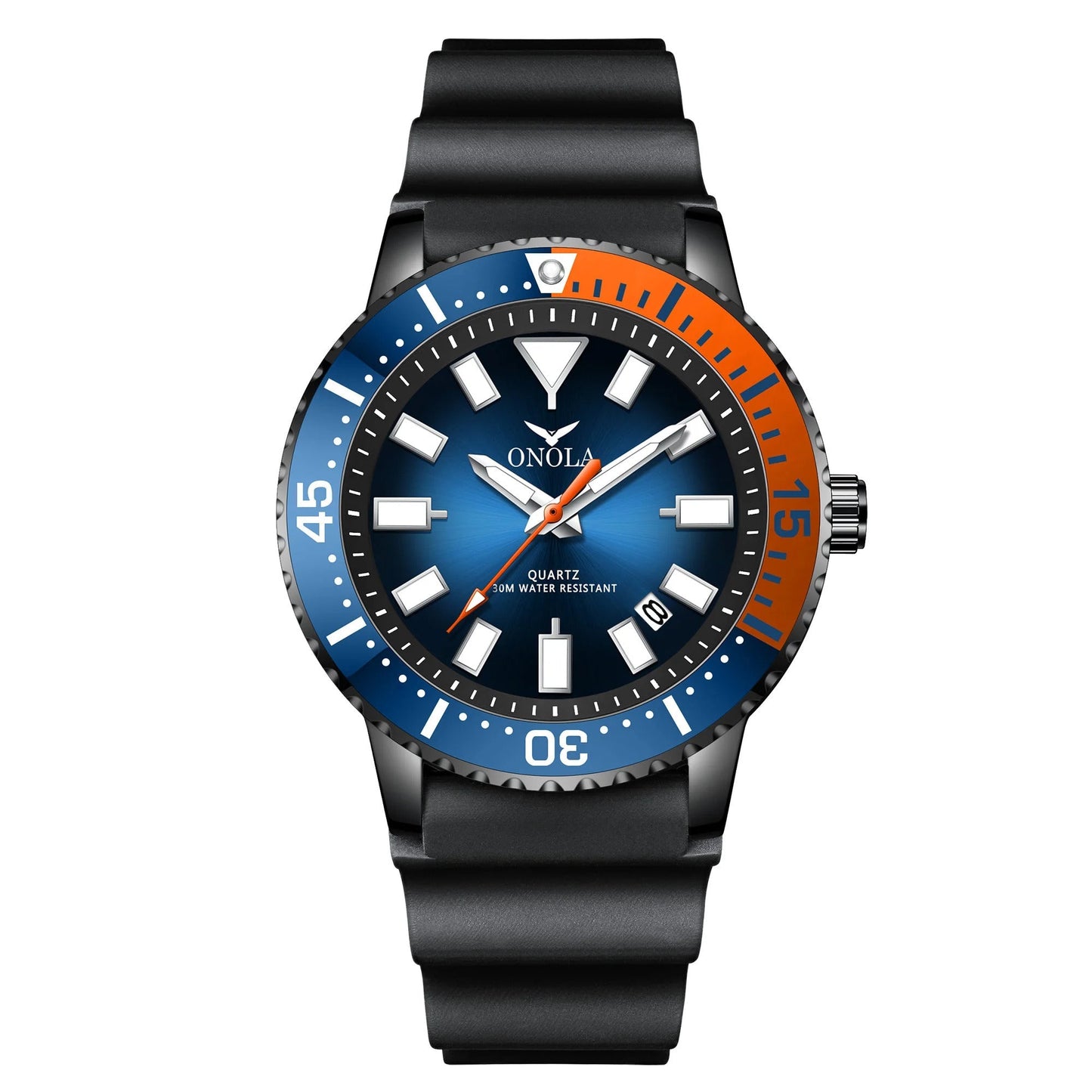 Watch Submariner Rubber Watch Strap "Sub Series" Quartz