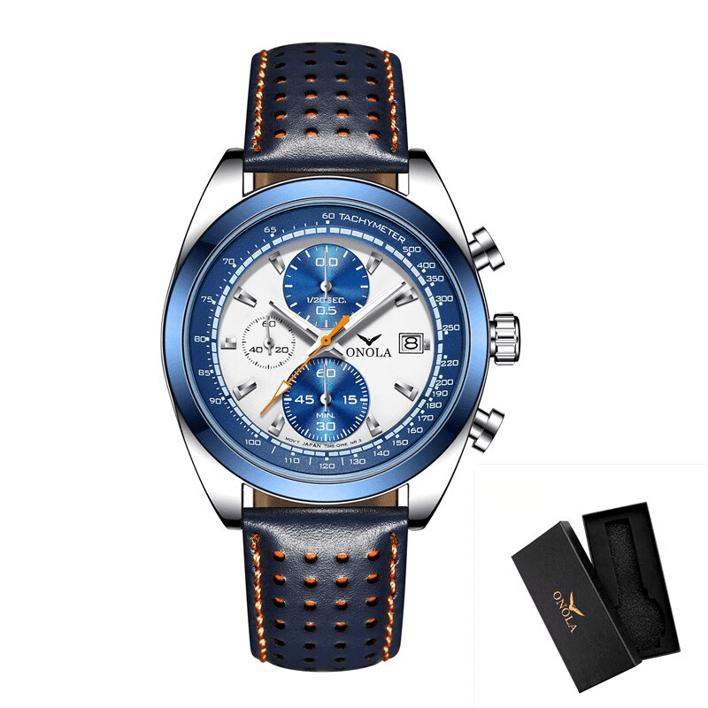 Watch Business Quartz 30M Waterproof Coated Glass